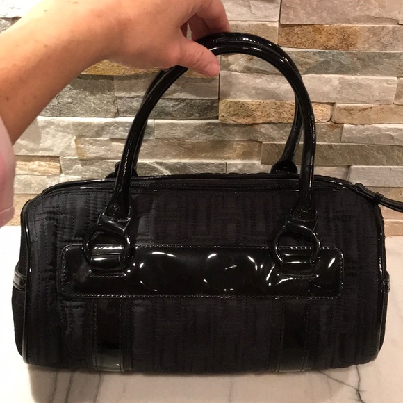 Vera Bradley Black Quilted Purse - Picture 2 of 13